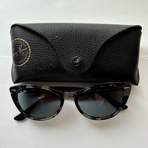 Ray-Ban Nina (RB4314) Sunglasses in Gray Tortoise Acetate